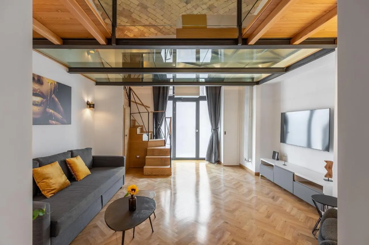 Iflat Trastevere Crystal Loft Rome Apartment