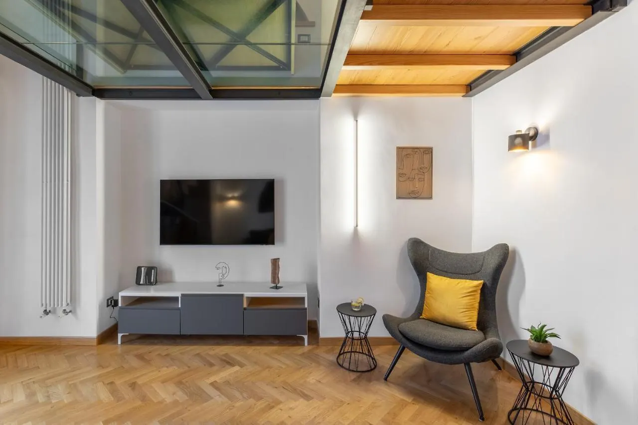 Iflat Trastevere Crystal Loft Rome Italy